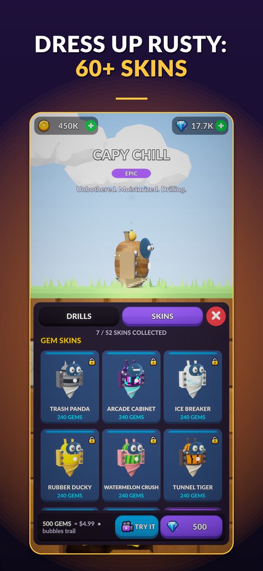 Skin locker